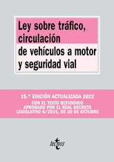 LEY SOBRE TRAFICO CIRCULACION DE VEHICULOS 15ª EDICION - 9788430985883